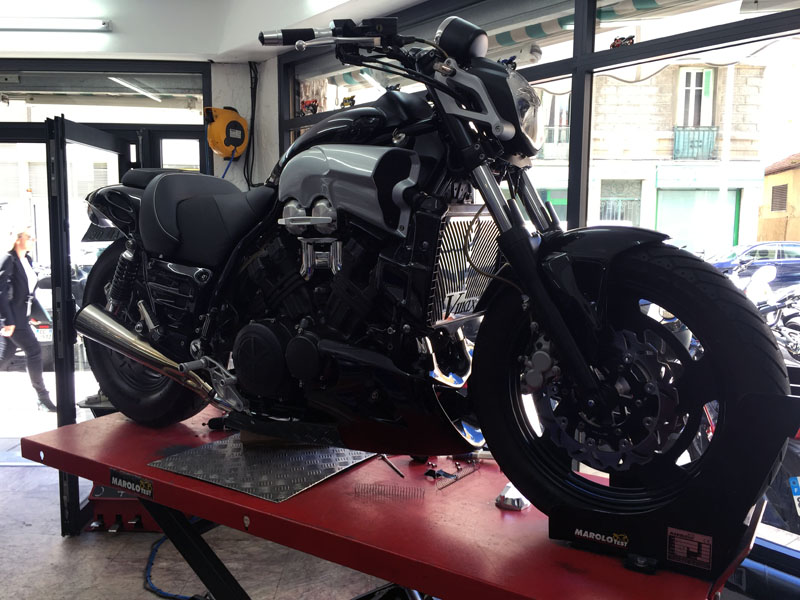 Illustration Service Atelier Djack Motorcycles - Réparations motos, scooters