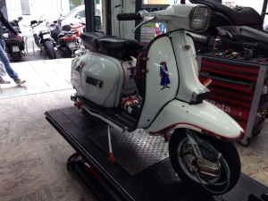 Illustration Service Atelier Djack Motorcycles - Réparations motos, scooters