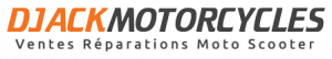 Logo Djack Motorcycles - Réparations motos, scooters